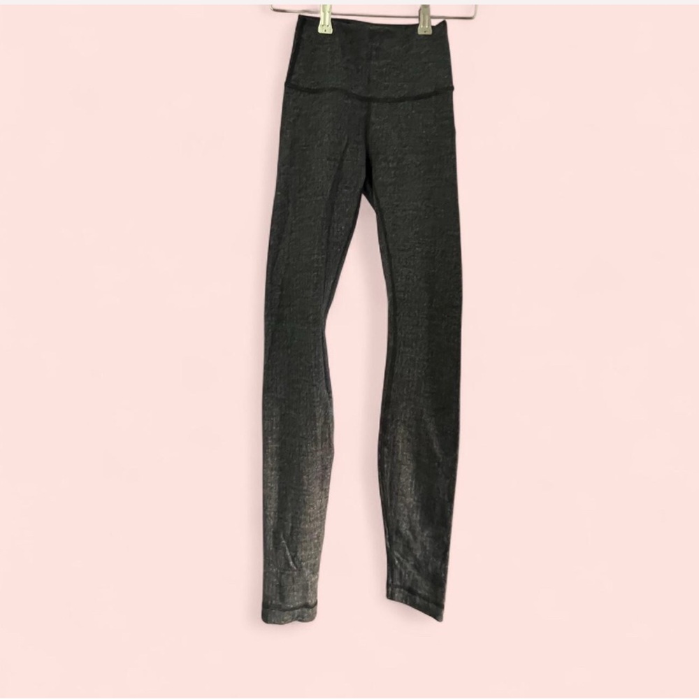 Lululemon Athletica Charcoal Grey Leggings